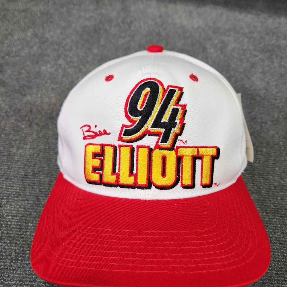 Vintage Nascar Racing Hat Bill Elliot 94 Chase Authentics Mcdonalds Snapback Cap